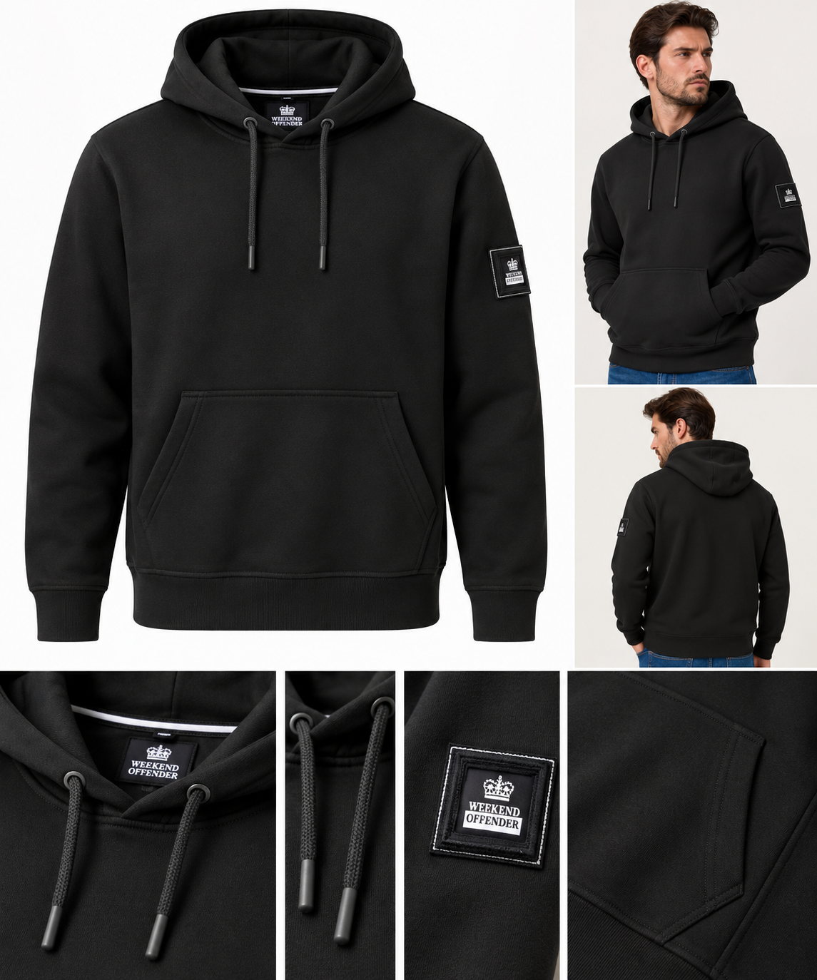 Felpa Weekend Offender Uomo con Cappuccio (Copia)