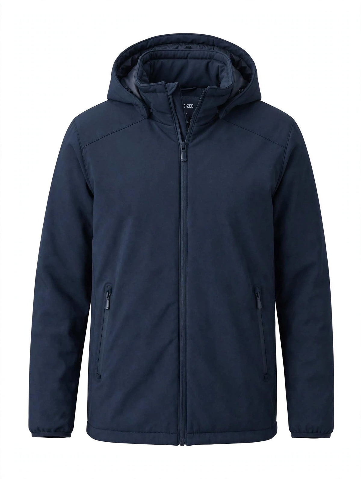 YES-ZEE Giacca Uomo Invernale Piuma - Softshell Impermeabile - Cappuccio Staccabile - 2 Colori
