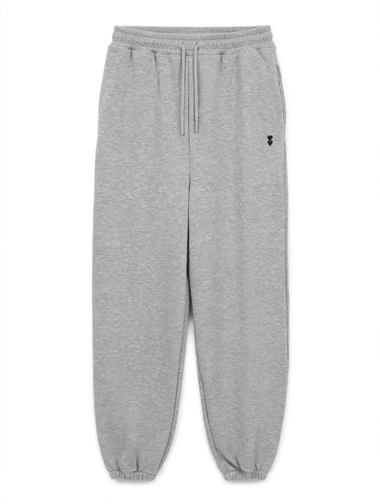 Pantalone Jogger PLEASE Doppio Cuore - [Nero / Grigio